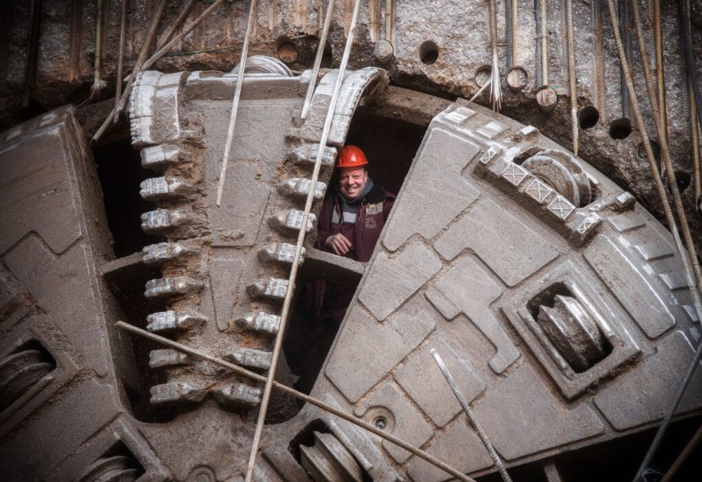 China tunnel boring machines export